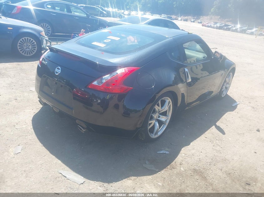 2011 Nissan 370z VIN JN1AZ4EH2BM554400 IAAI salvage auction — SUSPENSION, Clear (Massachusetts), sold $4,700 on 2026-07-17 (photo 4)