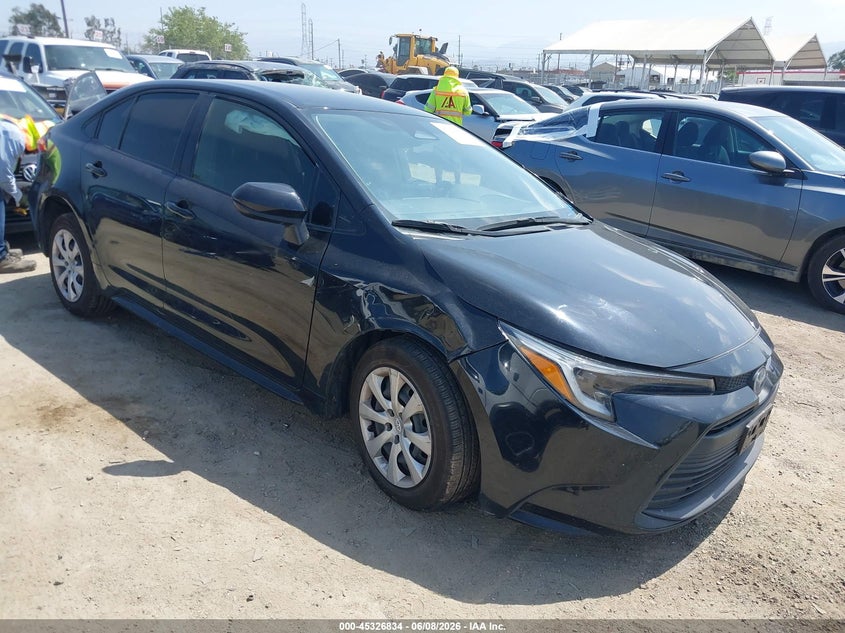 2024 Toyota Corolla VIN JTDBCMFEXR3066741 IAAI salvage auction — LEFT SIDE, Salvage Title, sold $4,850 on 2026-07-22 (photo 1)