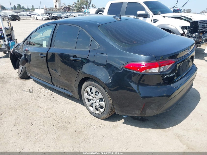 2024 Toyota Corolla VIN JTDBCMFEXR3066741 IAAI salvage auction — LEFT SIDE, Salvage Title, sold $4,850 on 2026-07-22 (photo 3)