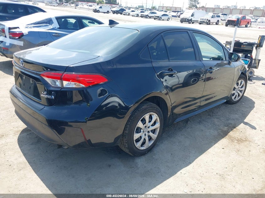 2024 Toyota Corolla VIN JTDBCMFEXR3066741 IAAI salvage auction — LEFT SIDE, Salvage Title, sold $4,850 on 2026-07-22 (photo 4)