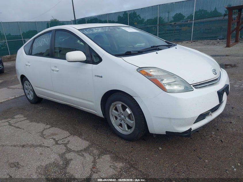 2008 Toyota Prius VIN JTDKB20U883356725 IAAI salvage auction — NORMAL WEAR, Clear (Indiana), sold $750 on 2026-07-21 (photo 1)