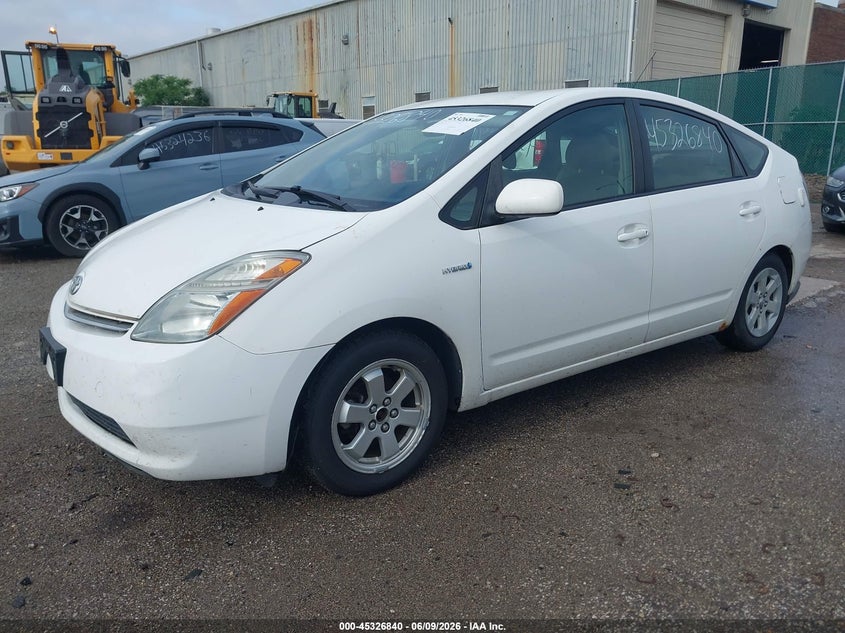2008 Toyota Prius VIN JTDKB20U883356725 IAAI salvage auction — NORMAL WEAR, Clear (Indiana), sold $750 on 2026-07-21 (photo 2)