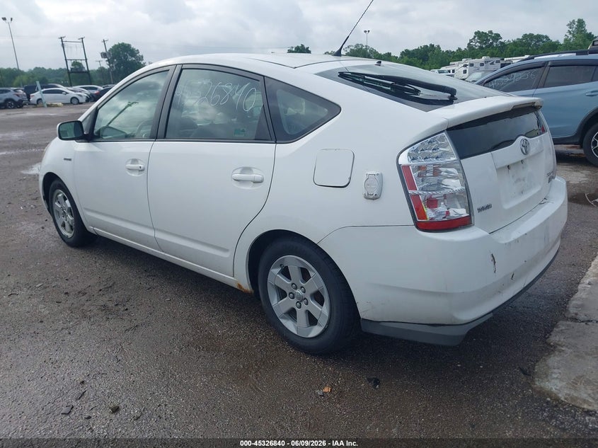 2008 Toyota Prius VIN JTDKB20U883356725 IAAI salvage auction — NORMAL WEAR, Clear (Indiana), sold $750 on 2026-07-21 (photo 3)
