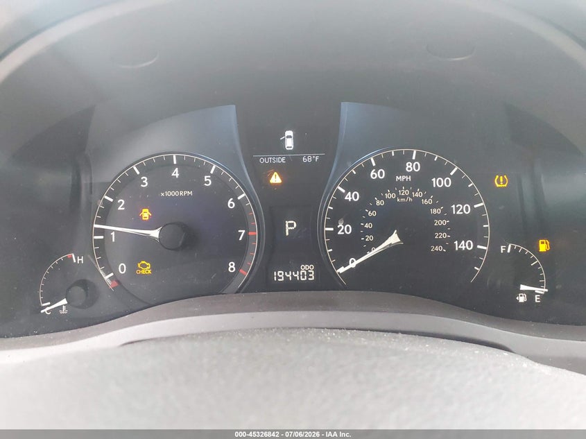 2012 Lexus Rx VIN 2T2BK1BA8CC139362 IAAI salvage auction — UNKNOWN, Salvage Title, sold $4,650 on 2026-08-02 (photo 7)