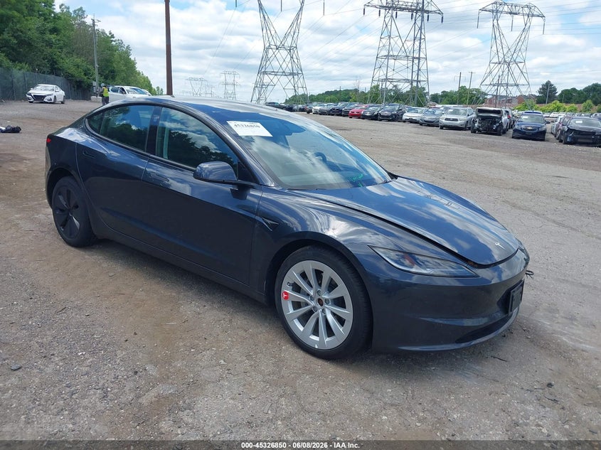 2025 Tesla Model 3 VIN 5YJ3E1EB7SF935034 — IAAI salvage auction photo