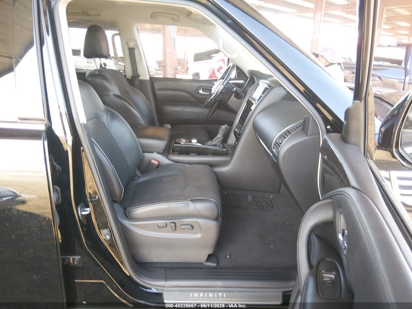 2021 Infiniti Qx80 VIN JN8AZ2AF2M9720575 IAAI salvage auction — FRONT & REAR, Salvage (Arizona), sold $8,000 on 2026-07-23 (photo 5)