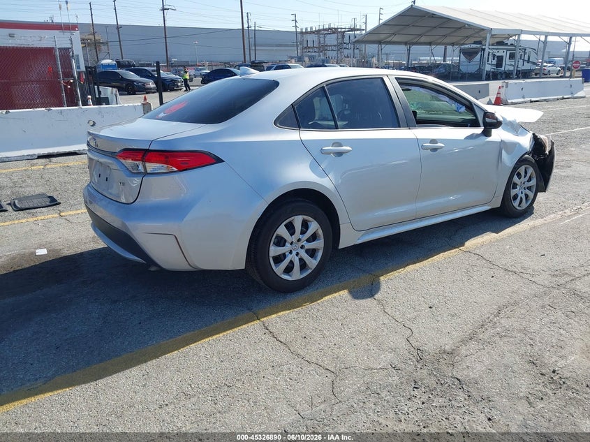 2022 Toyota Corolla VIN 5YFEPMAE2NP325460 IAAI salvage auction — FRONT END, Salvage (California), sold $2,550 on 2026-07-07 (photo 4)