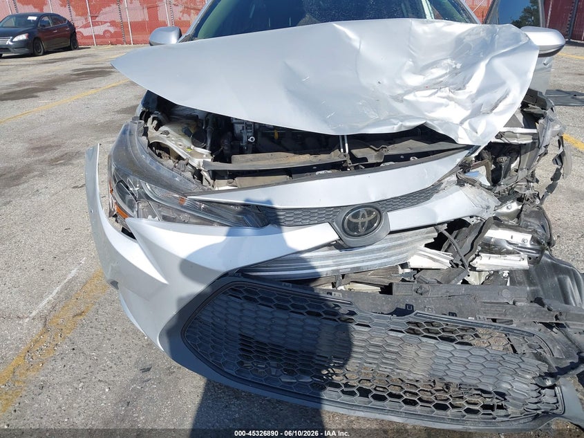 2022 Toyota Corolla VIN 5YFEPMAE2NP325460 IAAI salvage auction — FRONT END, Salvage (California), sold $2,550 on 2026-07-07 (photo 6)