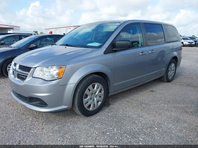 2018 Dodge Caravan VIN 2C4RDGBG1JR307859 IAAI salvage auction — NORMAL WEAR, Sf97 (Texas), sold $12,450 on 2026-07-07 (photo 2)