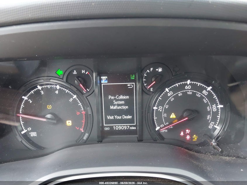 2020 Toyota 4runner VIN JTEZU5JR4L5216331 IAAI salvage auction — RIGHT FRONT, Salvage Title, sold $9,700 on 2026-07-09 (photo 7)