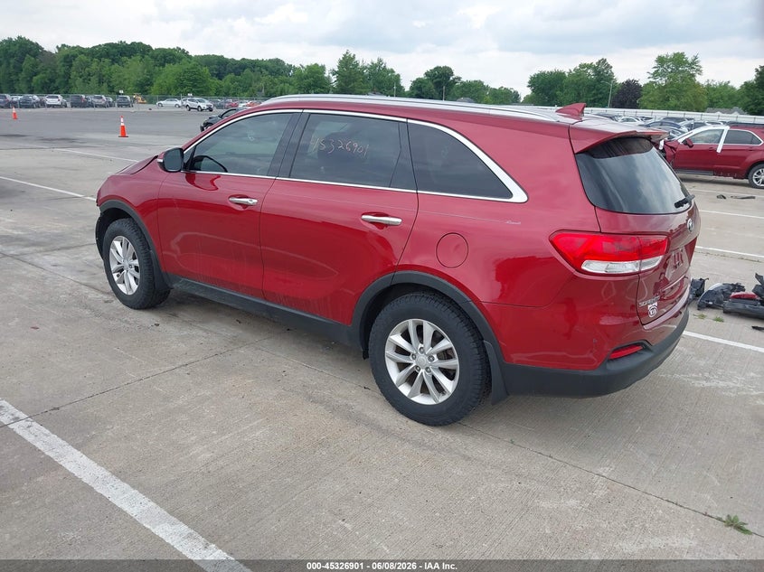 2018 Kia Sorento VIN 5XYPG4A37JG406962 IAAI salvage auction — FRONT END, Salvage Title, sold $1,300 on 2026-07-24 (photo 3)