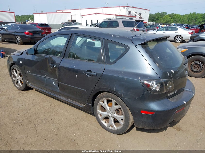 2009 Mazda 3 VIN JM1BK343X91204594 IAAI salvage auction — NORMAL WEAR, Clear (Virginia), sold $275 on 2026-07-08 (photo 3)