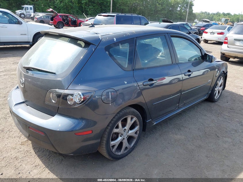 2009 Mazda 3 VIN JM1BK343X91204594 IAAI salvage auction — NORMAL WEAR, Clear (Virginia), sold $275 on 2026-07-08 (photo 4)
