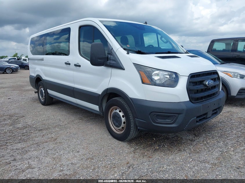2020 Ford Transit 150 VIN 1FMZK1Y84LKB23077 IAAI salvage auction — NORMAL WEAR, Sf97 (Texas), sold $19,550 on 2026-07-07 (photo 1)