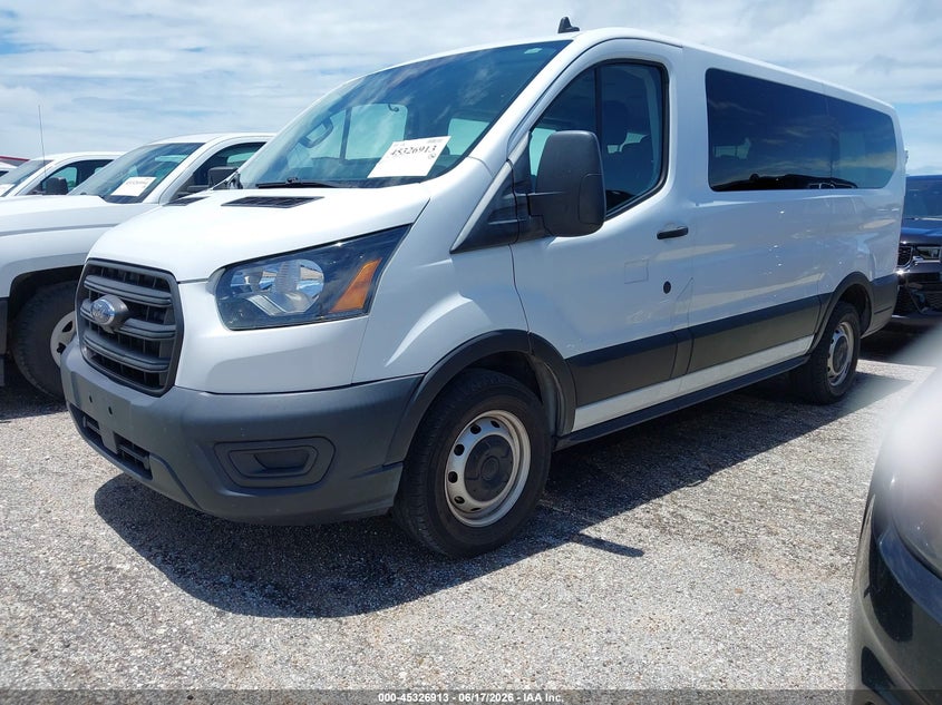 2020 Ford Transit 150 VIN 1FMZK1Y84LKB23077 IAAI salvage auction — NORMAL WEAR, Sf97 (Texas), sold $19,550 on 2026-07-07 (photo 2)