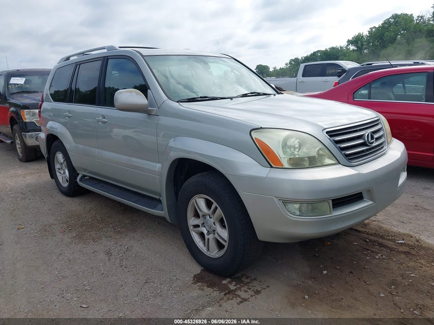 2003 Lexus Gx VIN JTJBT20X130008618 IAAI salvage auction — NORMAL WEAR, Clear (Arkansas), sold $1,925 on 2026-07-08 (photo 1)