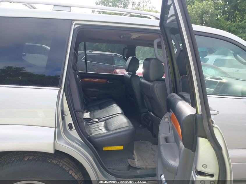2003 Lexus Gx VIN JTJBT20X130008618 IAAI salvage auction — NORMAL WEAR, Clear (Arkansas), sold $1,925 on 2026-07-08 (photo 8)