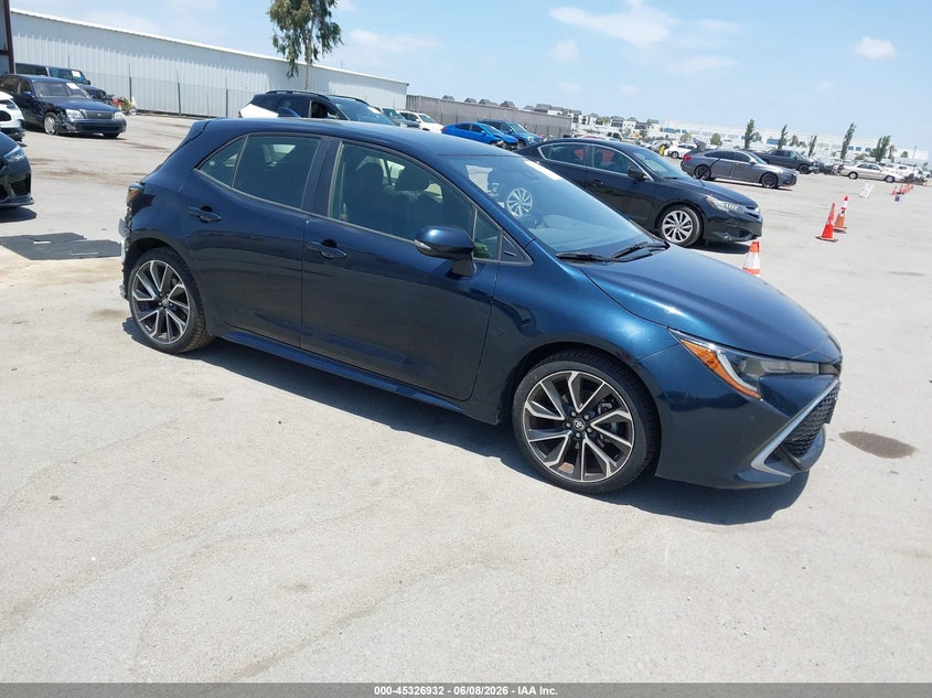 2021 Toyota Corolla VIN JTNC4MBE9M3119246 IAAI salvage auction — REAR END, Salvage Title, sold $6,300 on 2026-07-13 (photo 1)