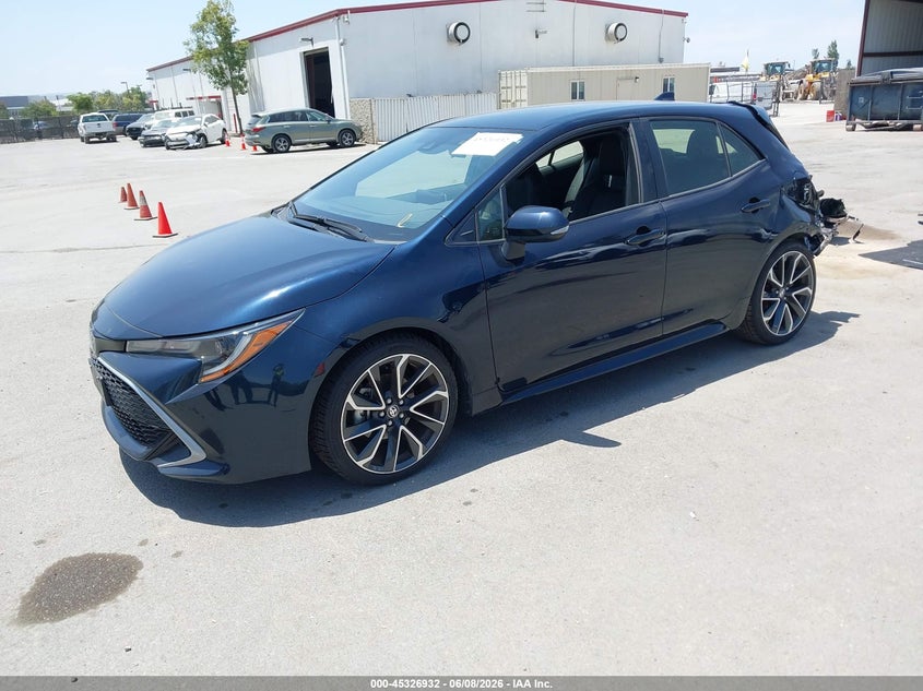 2021 Toyota Corolla VIN JTNC4MBE9M3119246 IAAI salvage auction — REAR END, Salvage Title, sold $6,300 on 2026-07-13 (photo 2)