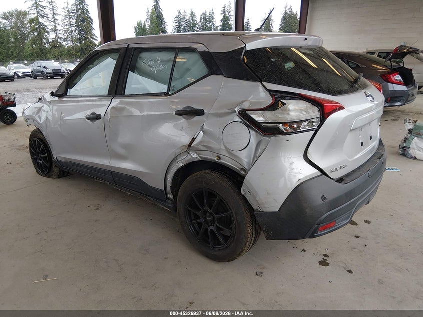 2020 Nissan Kicks VIN 3N1CP5BV6LL498147 IAAI salvage auction — FRONT & REAR, Salvage Title, sold $775 on 2026-07-22 (photo 3)