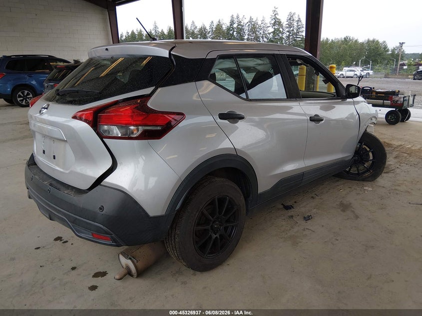 2020 Nissan Kicks VIN 3N1CP5BV6LL498147 IAAI salvage auction — FRONT & REAR, Salvage Title, sold $775 on 2026-07-22 (photo 4)