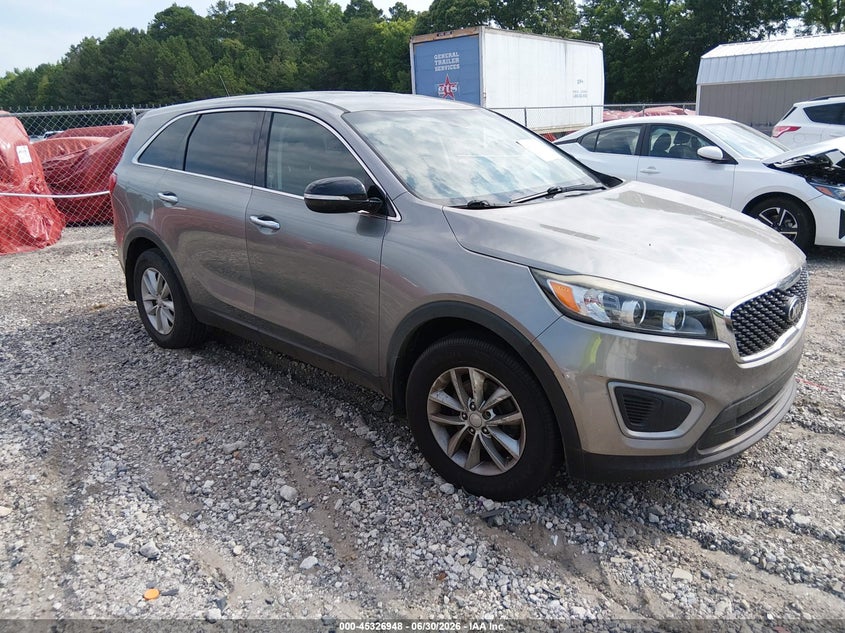2016 Kia Sorento VIN 5XYPG4A37GG186585 IAAI salvage auction — NORMAL WEAR, Clear (Montana), sold $2,550 on 2026-07-17 (photo 1)