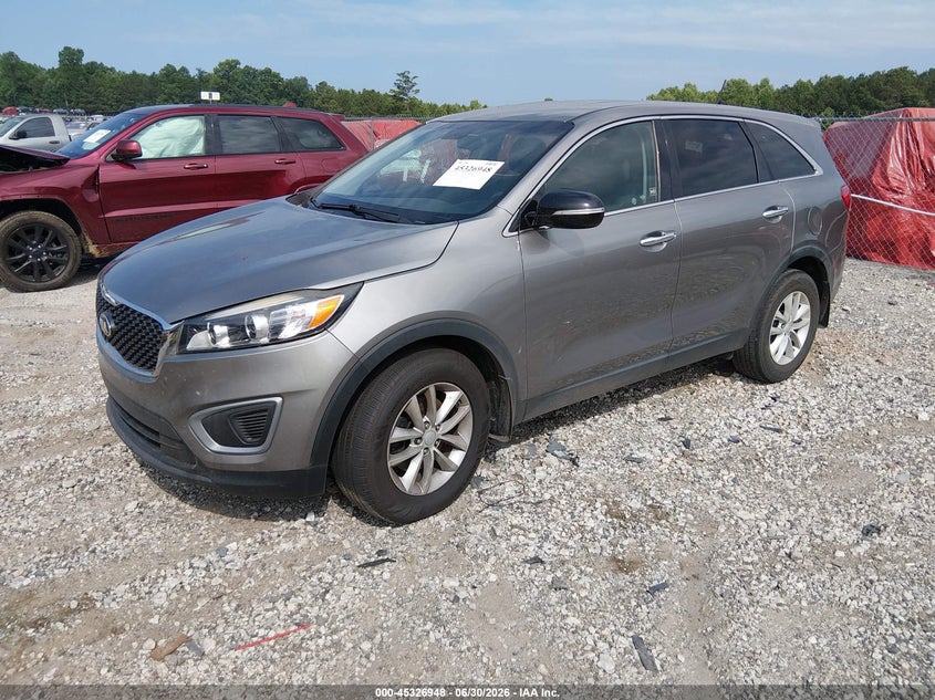 2016 Kia Sorento VIN 5XYPG4A37GG186585 IAAI salvage auction — NORMAL WEAR, Clear (Montana), sold $2,550 on 2026-07-17 (photo 2)