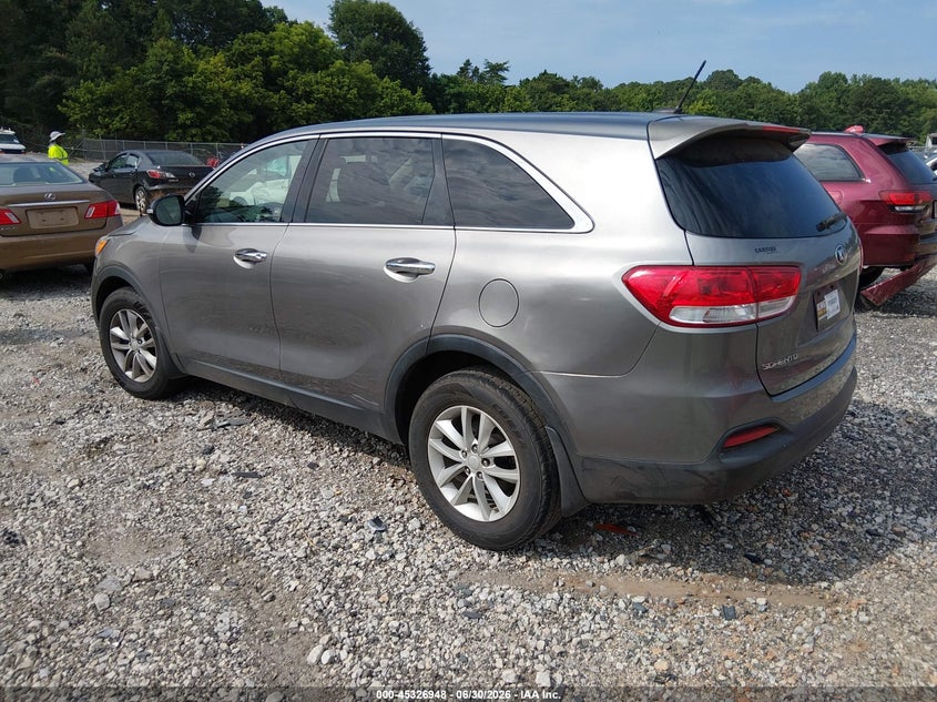 2016 Kia Sorento VIN 5XYPG4A37GG186585 IAAI salvage auction — NORMAL WEAR, Clear (Montana), sold $2,550 on 2026-07-17 (photo 3)