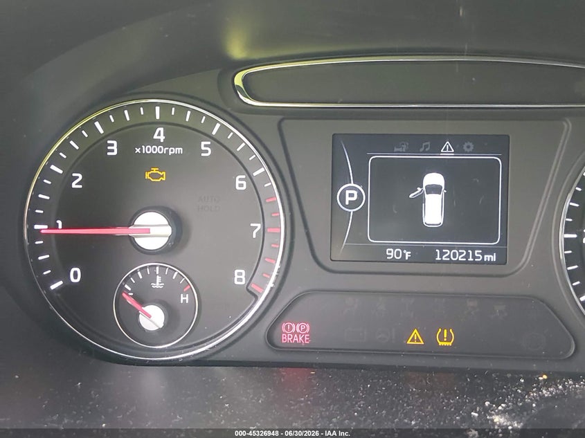 2016 Kia Sorento VIN 5XYPG4A37GG186585 IAAI salvage auction — NORMAL WEAR, Clear (Montana), sold $2,550 on 2026-07-17 (photo 7)