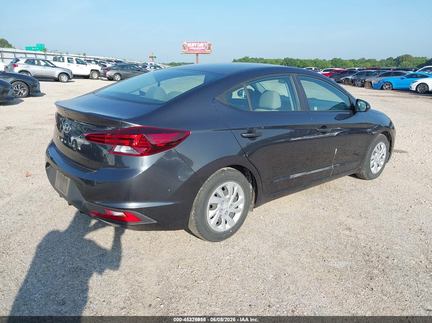 2020 Hyundai Elantra VIN 5NPD74LF9LH614816 IAAI salvage auction — NORMAL WEAR, SF97 (Louisiana), sold $1,550 on 2026-07-09 (photo 4)