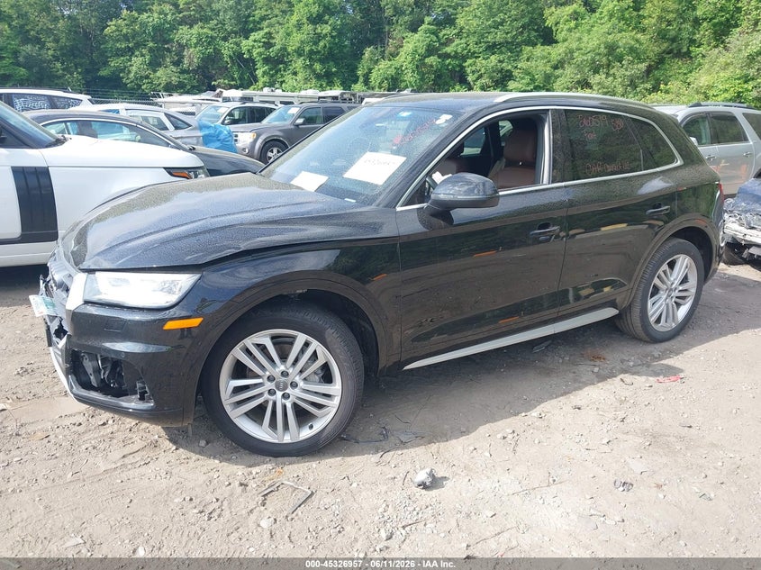 2020 Audi Q5 VIN WA1BNAFY4L2018632 IAAI salvage auction — FRONT END, Salvage Title, sold $5,600 on 2026-07-21 (photo 2)