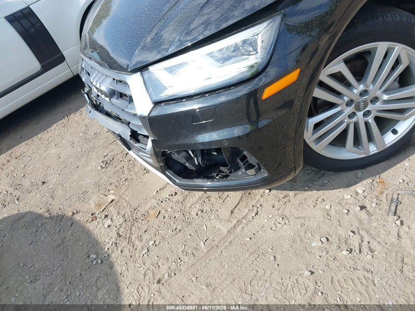2020 Audi Q5 VIN WA1BNAFY4L2018632 IAAI salvage auction — FRONT END, Salvage Title, sold $5,600 on 2026-07-21 (photo 6)