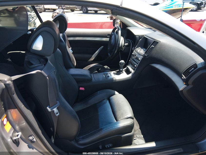 2009 Infiniti G37 VIN JNKCV66E39M722670 IAAI salvage auction — FRONT END, Salvage (California), sold $4,325 on 2026-07-09 (photo 5)