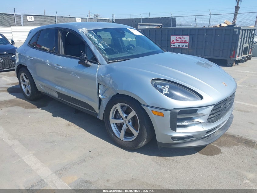 2021 Porsche Macan VIN WP1AA2A55MLB06650 IAAI salvage auction — RIGHT SIDE, Salvage (California), sold $16,500 on 2026-07-22 (photo 1)