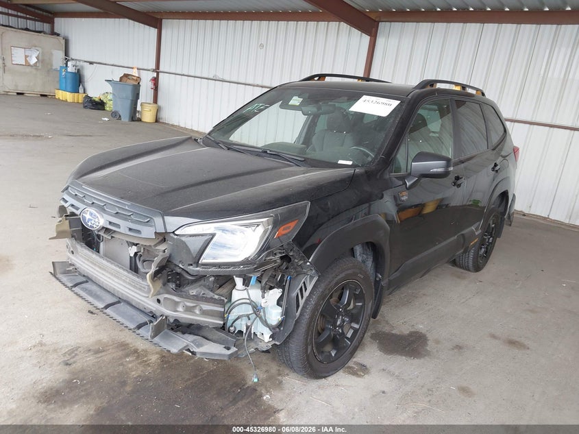 2023 Subaru Forester VIN JF2SKAMC9PH498547 IAAI salvage auction — RIGHT FRONT, Salvage Title, sold $5,400 on 2026-07-23 (photo 2)