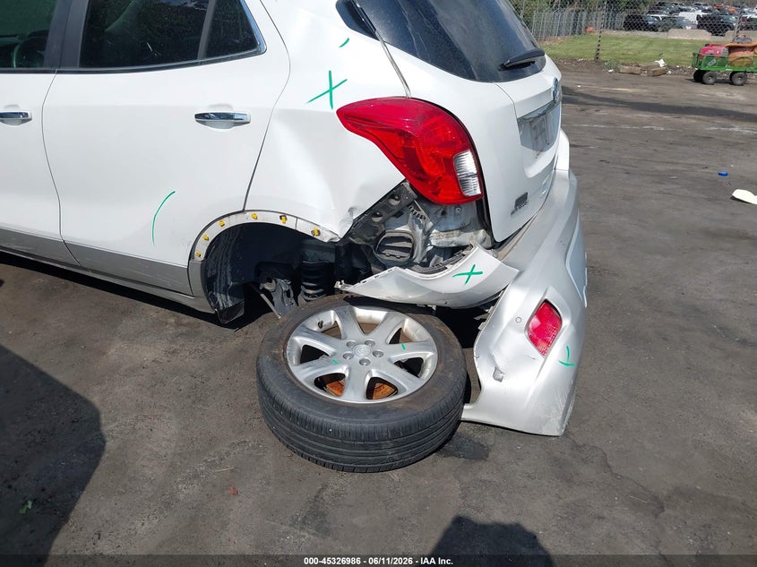 2015 Buick Encore VIN KL4CJDSB5FB252270 IAAI salvage auction — LEFT REAR, Salvage (North Carolina), sold $1,500 on 2026-07-16 (photo 6)