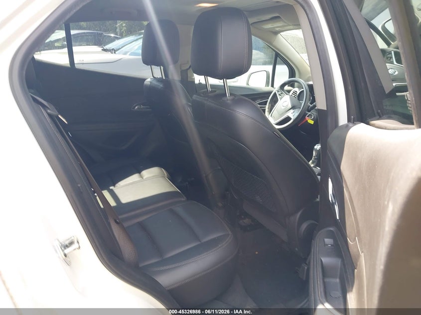 2015 Buick Encore VIN KL4CJDSB5FB252270 IAAI salvage auction — LEFT REAR, Salvage (North Carolina), sold $1,500 on 2026-07-16 (photo 8)