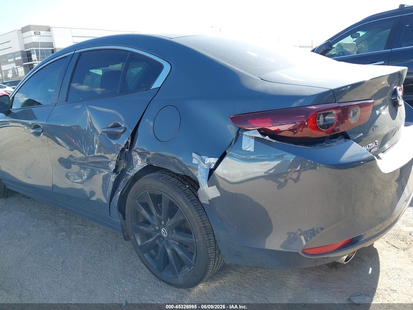 2023 Mazda 3 VIN 3MZBPBCM7PM363754 IAAI salvage auction — SIDE, Salvage Title, sold $9,100 on 2026-08-15 (photo 6)