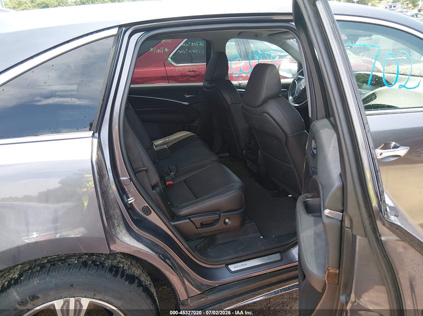 2020 Acura Mdx VIN 5J8YD4H31LL043621 IAAI salvage auction — HAIL, Salvage Title, sold $6,150 on 2026-07-22 (photo 8)