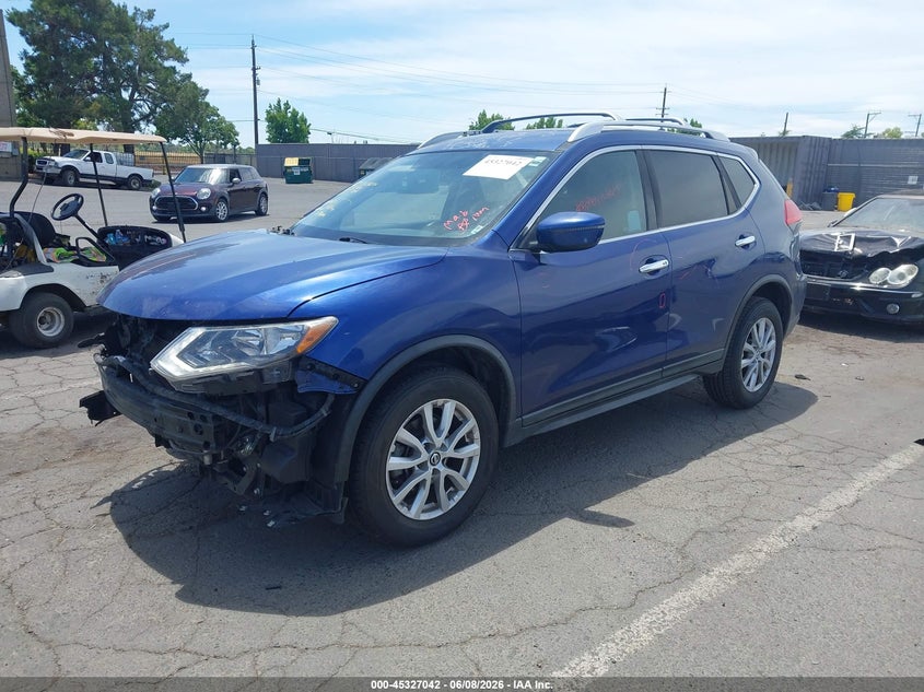 2017 Nissan Rogue VIN KNMAT2MVXHP563315 IAAI salvage auction — FRONT END, Salvage Title, sold $1,450 on 2026-07-13 (photo 2)