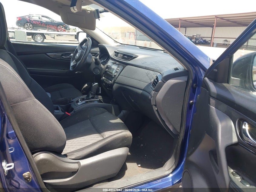 2017 Nissan Rogue VIN KNMAT2MVXHP563315 IAAI salvage auction — FRONT END, Salvage Title, sold $1,450 on 2026-07-13 (photo 5)