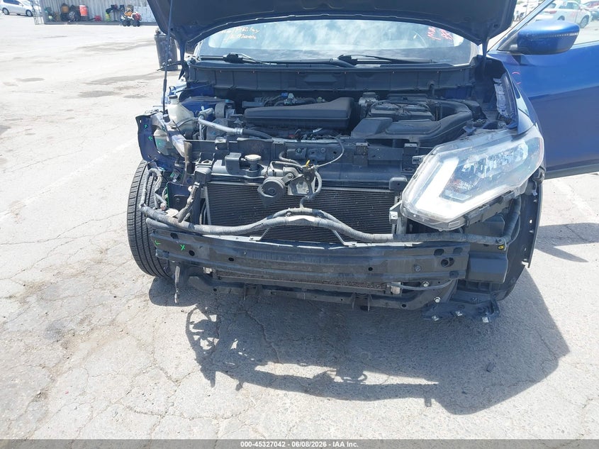 2017 Nissan Rogue VIN KNMAT2MVXHP563315 IAAI salvage auction — FRONT END, Salvage Title, sold $1,450 on 2026-07-13 (photo 6)