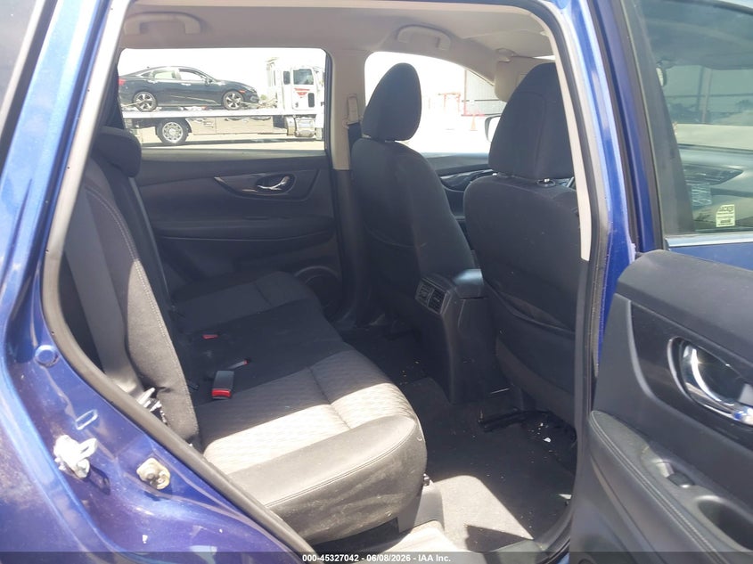 2017 Nissan Rogue VIN KNMAT2MVXHP563315 IAAI salvage auction — FRONT END, Salvage Title, sold $1,450 on 2026-07-13 (photo 8)
