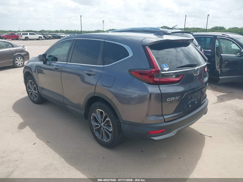 2021 Honda Cr-v VIN 2HKRW2H59MH644980 IAAI salvage auction — NORMAL WEAR, Original (Texas), sold $17,500 on 2026-07-29 (photo 3)