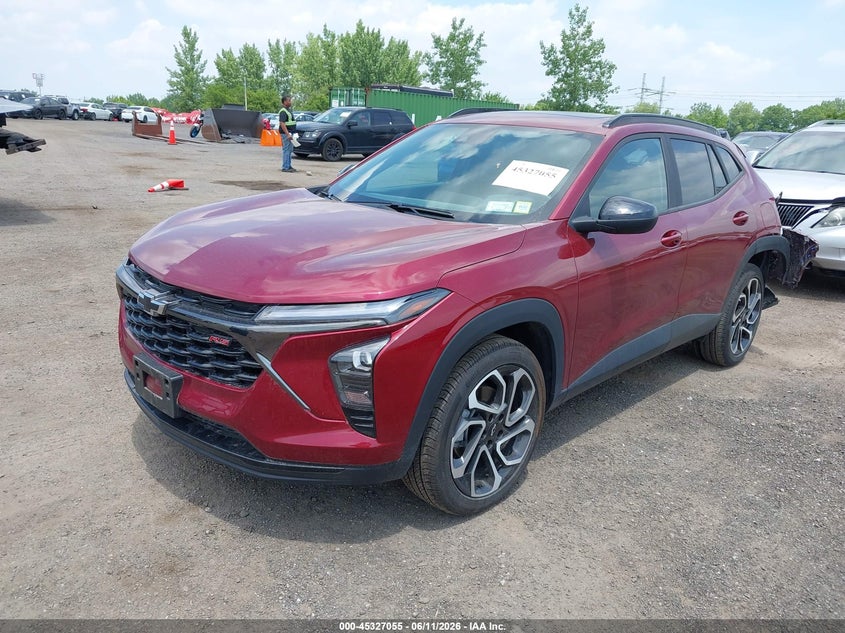 2024 Chevrolet Trax VIN KL77LJE22RC214518 IAAI salvage auction — LEFT REAR, Mv-907A (New York), sold $7,825 on 2026-07-07 (photo 2)