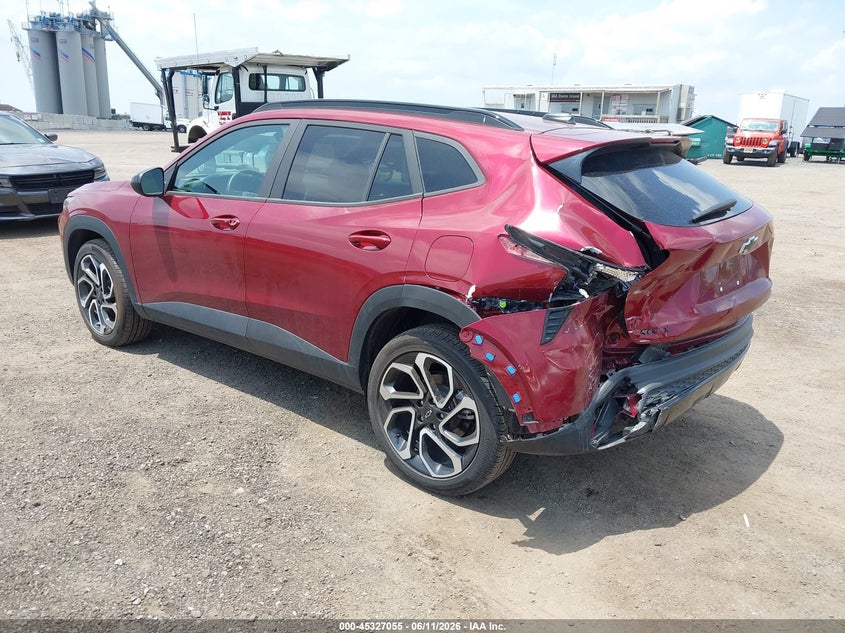 2024 Chevrolet Trax VIN KL77LJE22RC214518 IAAI salvage auction — LEFT REAR, Mv-907A (New York), sold $7,825 on 2026-07-07 (photo 3)