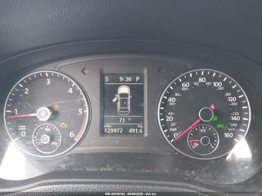 2012 Volkswagen Passat VIN 1VWCN7A37CC083300 IAAI salvage auction — NORMAL WEAR, Clear - Dealer Only (California), sold $1,025 on 2026-07-09 (photo 7)