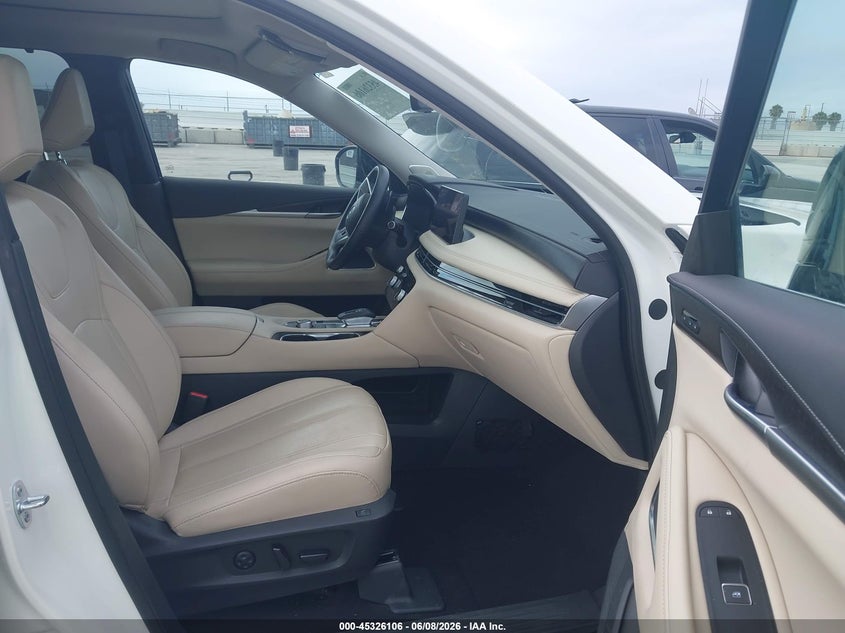 2023 Infiniti Qx60 VIN 5N1DL1GS6PC348606 IAAI salvage auction — FRONT & REAR, Salvage Title, sold $14,550 on 2026-07-22 (photo 5)