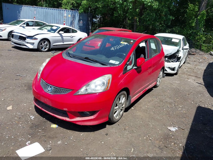 2011 Honda Fit VIN JHMGE8H57BC017831 IAAI salvage auction — WATER/FLOOD, Mv-907A (New York), sold $550 on 2026-07-07 (photo 2)
