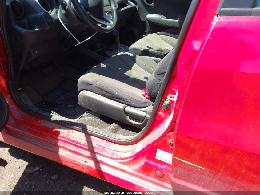 2011 Honda Fit VIN JHMGE8H57BC017831 IAAI salvage auction — WATER/FLOOD, Mv-907A (New York), sold $550 on 2026-07-07 (photo 6)